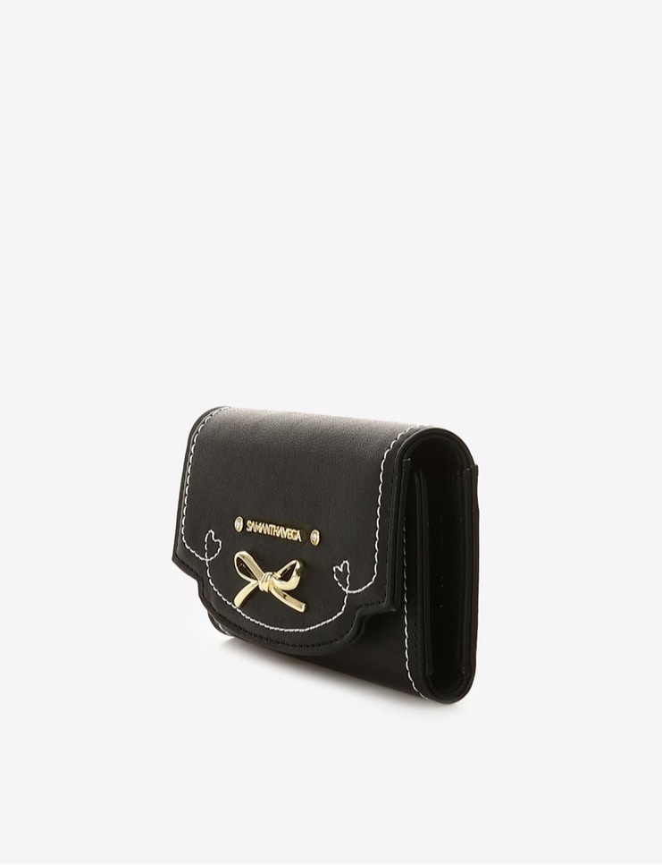 フリルリボンキーケース【ブラック】 ブラック