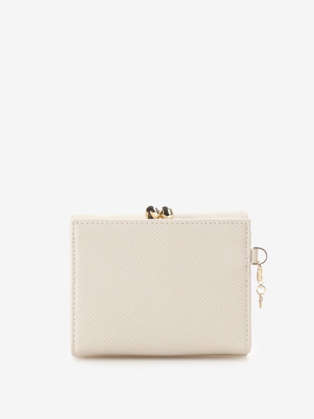 フロントリボンベルト折財布【オフホワイト】 オフホワイト