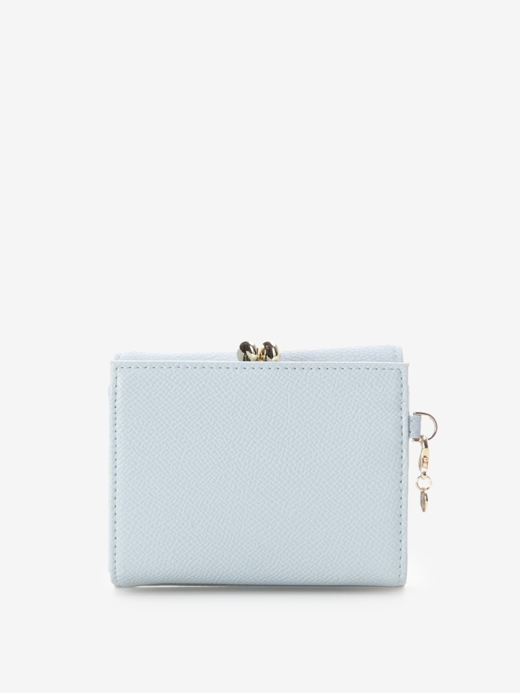 フロントリボンベルト折財布【ライトブルー】 ライトブルー