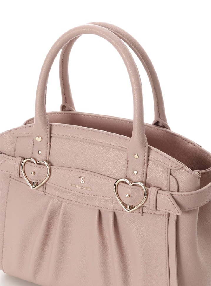 ハートベルトハンドバッグ【ピンク】 ピンク