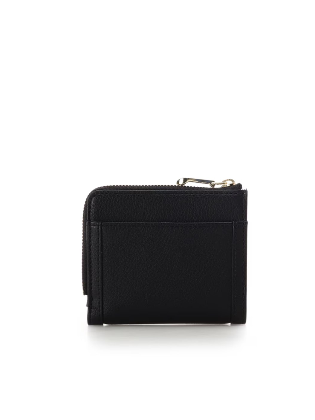 ビジューハート折財布【ブラック】 ブラック