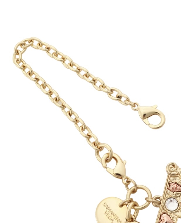 SAMANTHAVEGA×アニメ『ジョジョの奇妙な冒険 ダイヤモンドは砕けない』　「東方仗助」コレクション　2WAYチャーム【ゴールド】 ゴールド