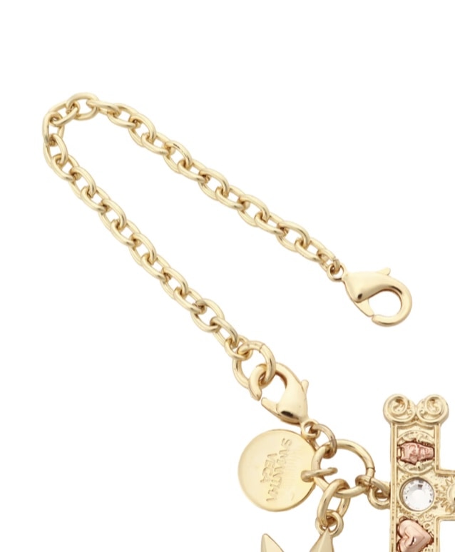 SAMANTHAVEGA×アニメ『ジョジョの奇妙な冒険 ダイヤモンドは砕けない』　「吉良吉影」コレクション　2WAYチャーム【ゴールド】 ゴールド