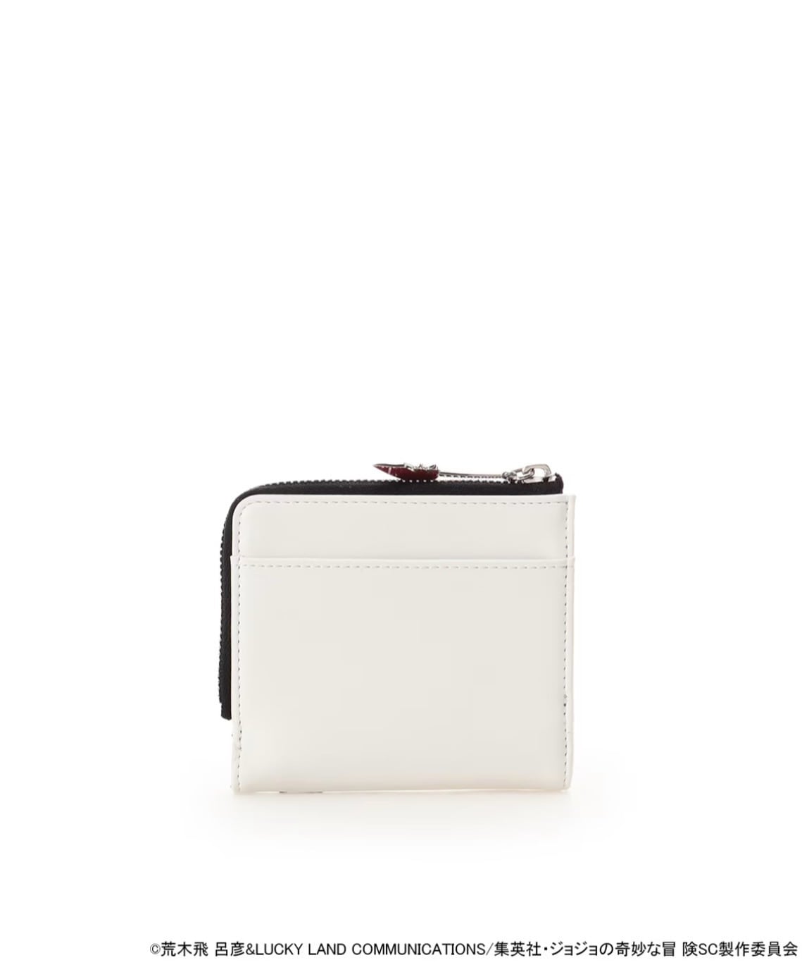 SAMANTHAVEGA×アニメ『ジョジョの奇妙な冒険 スターダストクルセイダース』　「ジャン・ピエール・ポルナレフ」コレクション　折財布 ホワイト