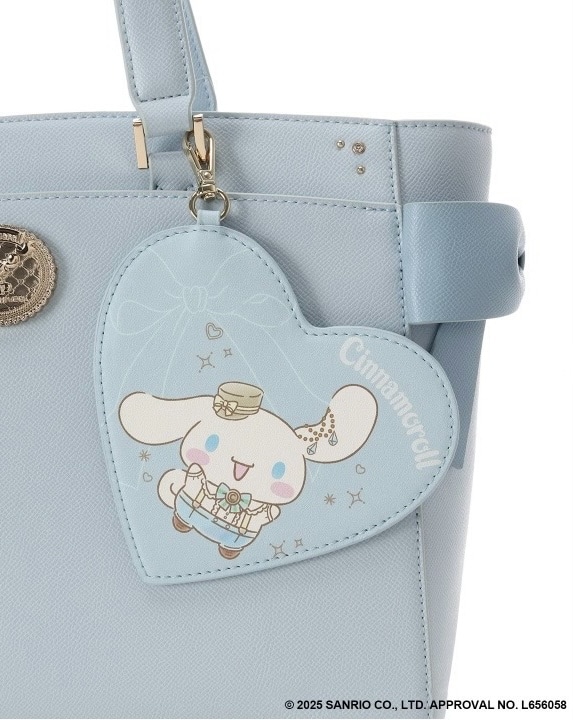 【シナモロールコレクション】A4トートバッグ ライトブルー