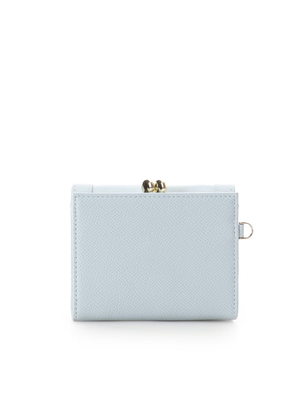 ジュエルリボン折財布【ライトブルー】 ライトブルー