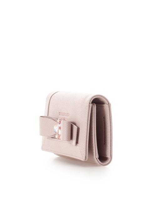 ジュエルリボンキーケース　【ピンク】 ピンク