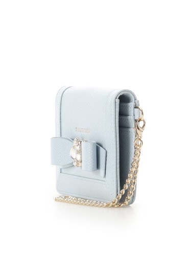 ジュエルリボンパスケース【ライトブルー】 ライトブルー