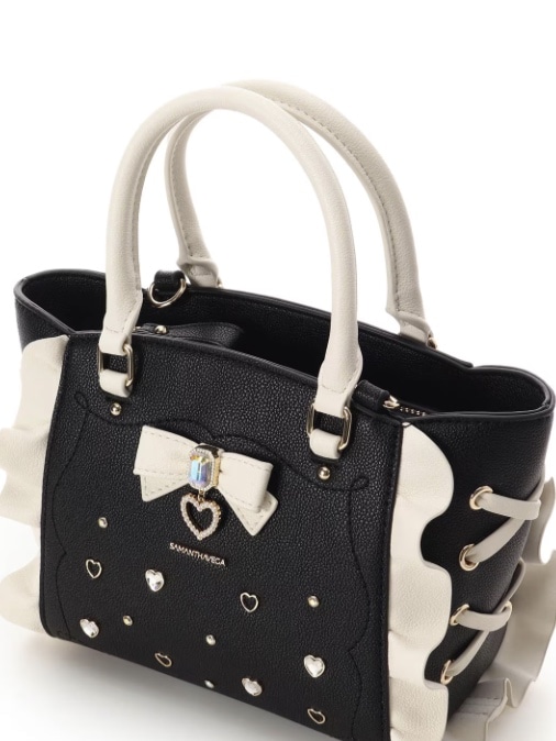 リボンジュエリーフラッター（ミニ）【ブラック】 ブラック