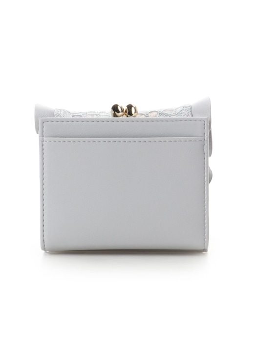 レースハートベルト折財布【ライトブルー】 ライトブルー