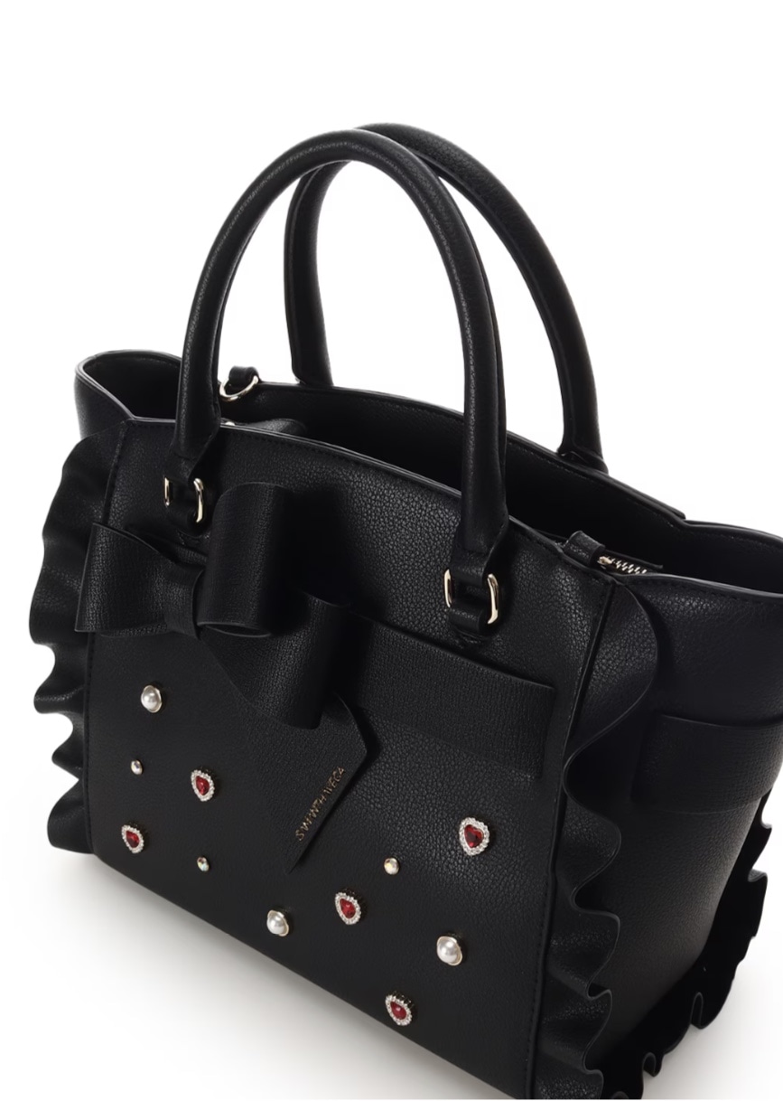 ブロッサムリボンフラッター（小）【ブラック】 ブラック