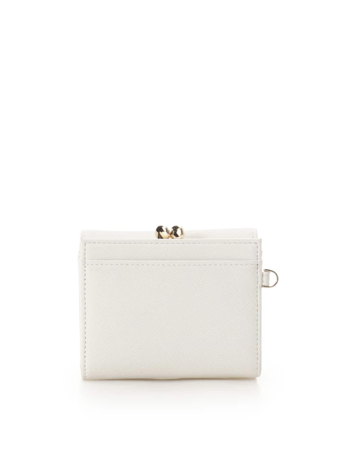 ティアフラッター 折財布【ホワイト】 ホワイト