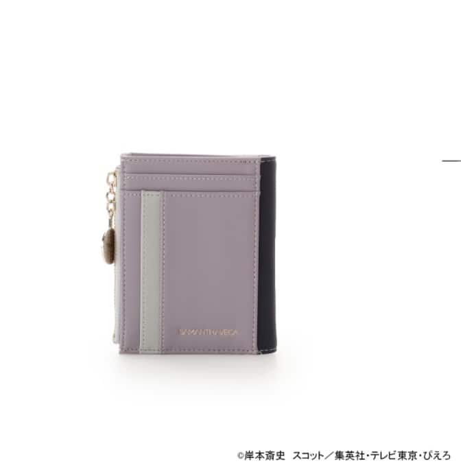 『NARUTO-ナルト- 疾風伝』コラボコレクション「うちはサスケ折財布【ネイビー】 ネイビー