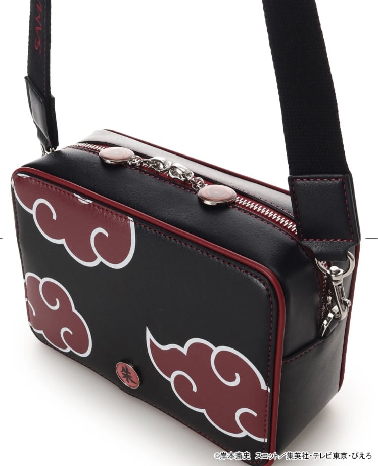 『NARUTO-ナルト- 疾風伝』コラボコレクション「うちはイタチ」 ショルダーバッグ【ブラック】 ブラック