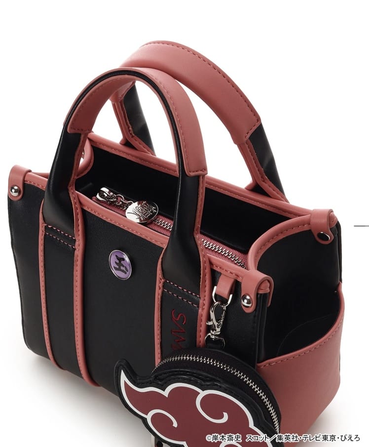 『NARUTO-ナルト- 疾風伝』コラボコレクション「サソリ」 ハンドバッグ【ブラック】 ブラック