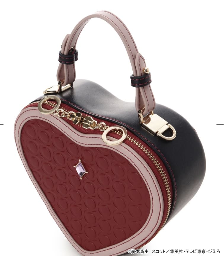 『NARUTO-ナルト- 疾風伝』コラボコレクション「春野サクラ」 ハート型ショルダーバッグ【2025年12月中旬以降順次発送予約商品】 レッド