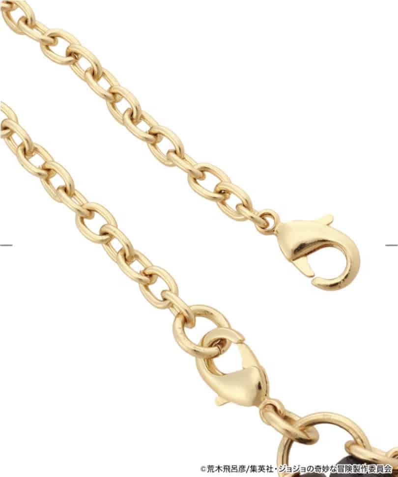 アニメ『ジョジョの奇妙な冒険 戦闘潮流』「ジョセフ・ジョースター」コラボコレクション　バッグチャーム　【ゴールド】 ゴールド