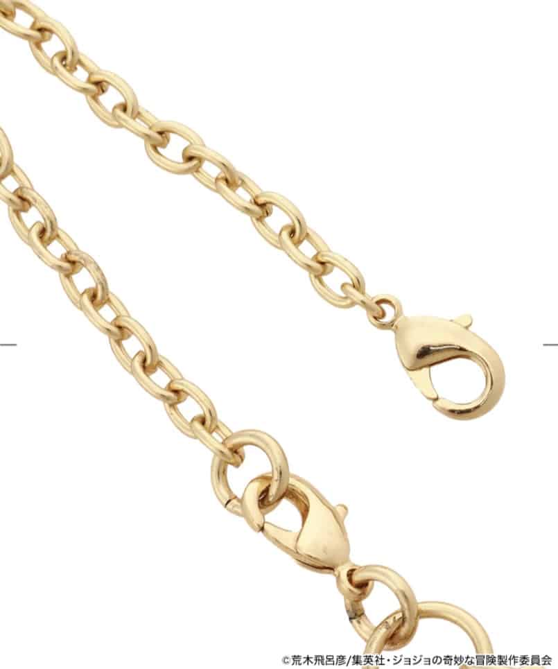 アニメ『ジョジョの奇妙な冒険 戦闘潮流』「シーザー・A・ツェペリ」コラボコレクション　バッグチャーム　【ゴールド】 ゴールド