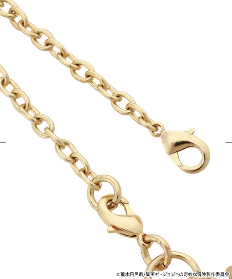 アニメ『ジョジョの奇妙な冒険 戦闘潮流』「カーズ」コラボコレクション　バッグチャーム　【ゴールド】 ゴールド