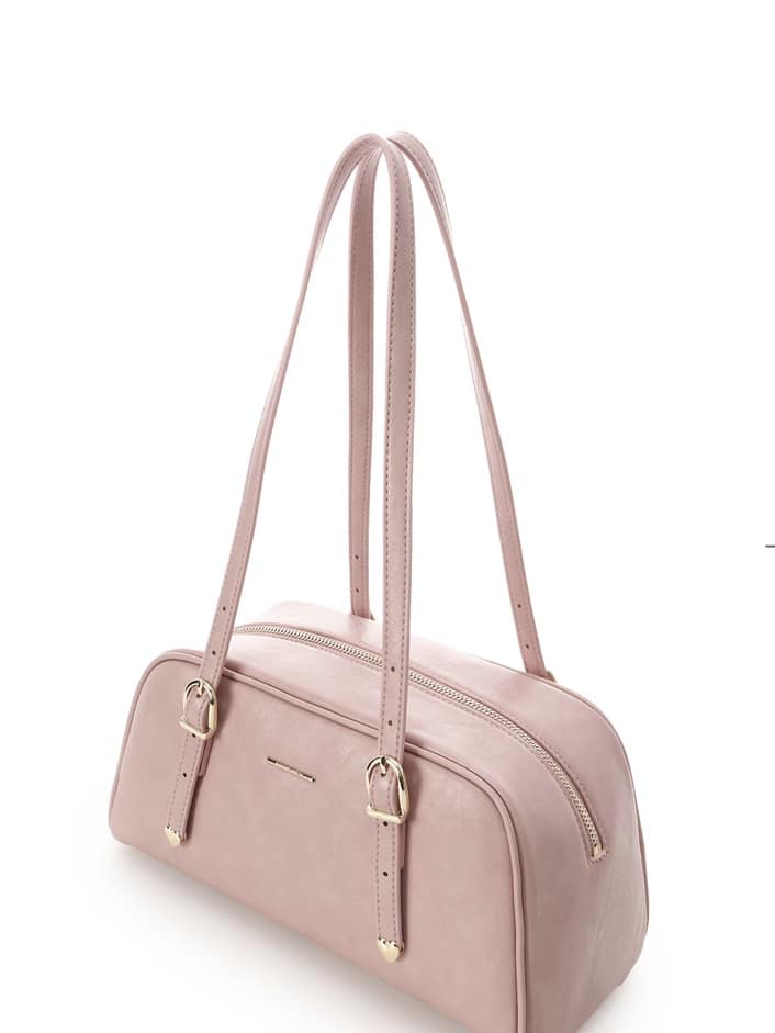 ワイドボストンバッグ【ピンク】 ピンク