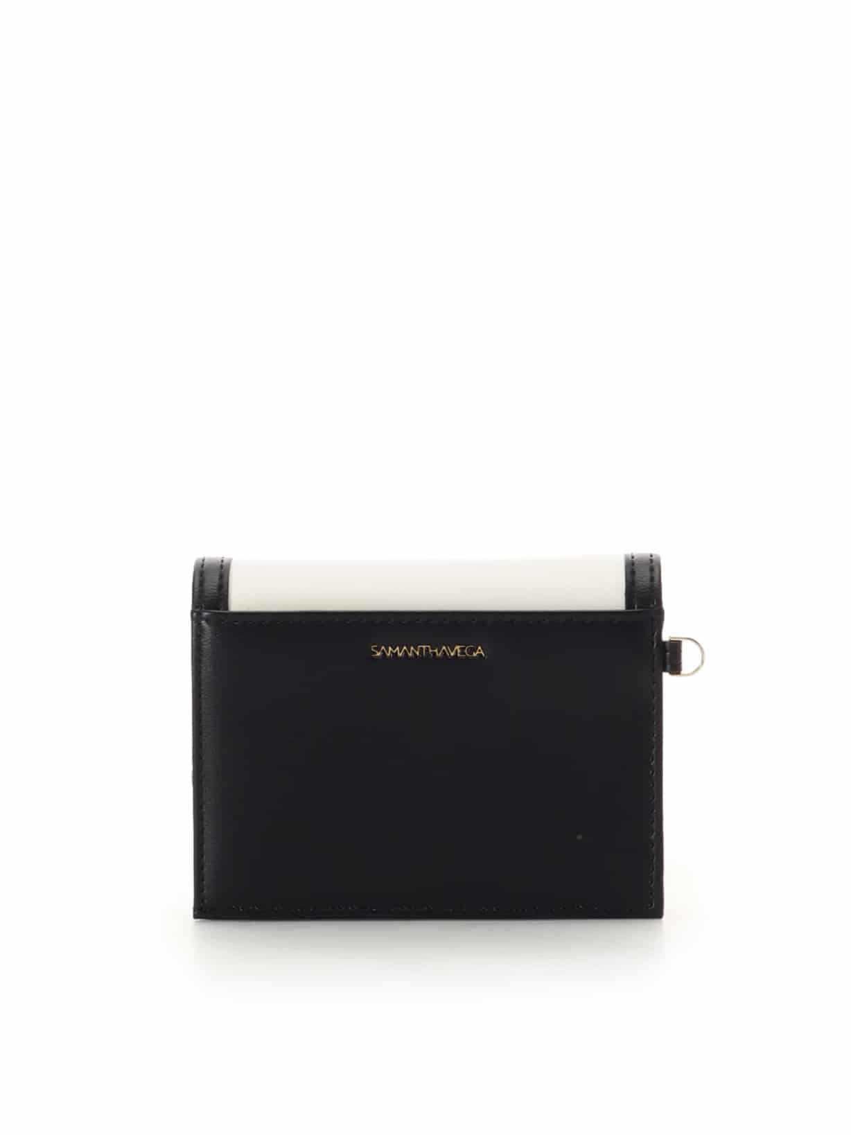 ロゴ金具折財布【マルチカラー】 マルチカラー
