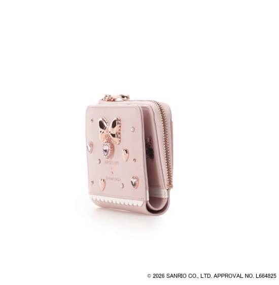 「マイメロディ＆クロミ」コレクション　「マイメロディ」折財布 ピンク