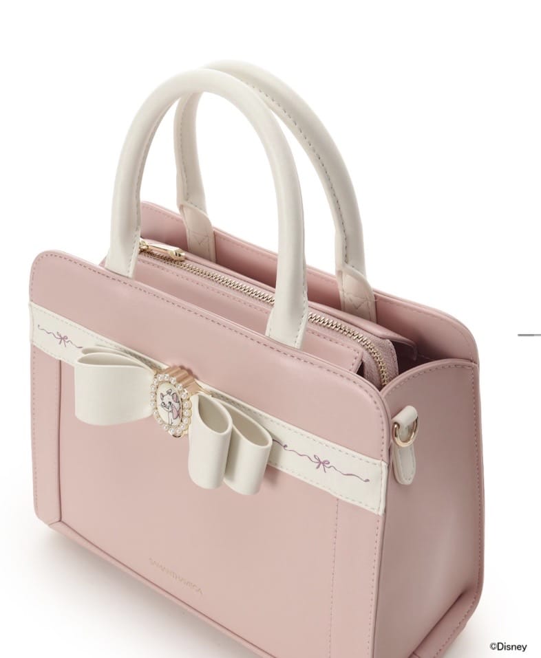 『おしゃれキャット』「マリー」コレクションハンドバッグ【ピンク】 ピンク