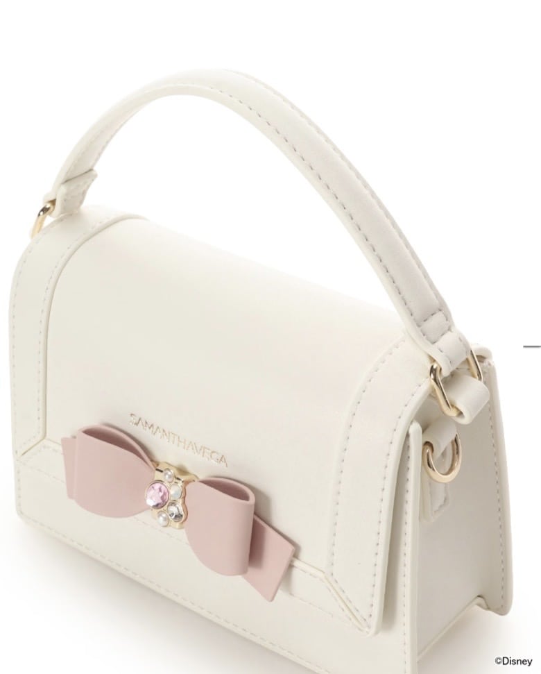 『おしゃれキャット』「マリー」コレクションミニショルダーバッグ【マリー】 ホワイト