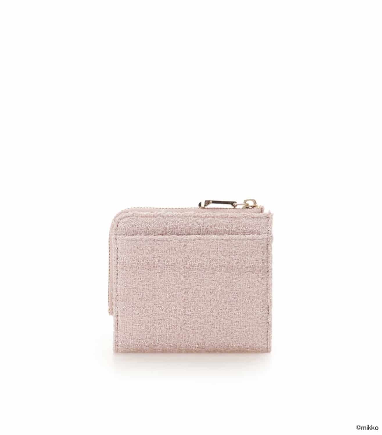 Lil ala mode×SAMANTHAVEGAコレクション 二つ折財布【キャミー】 ピンク