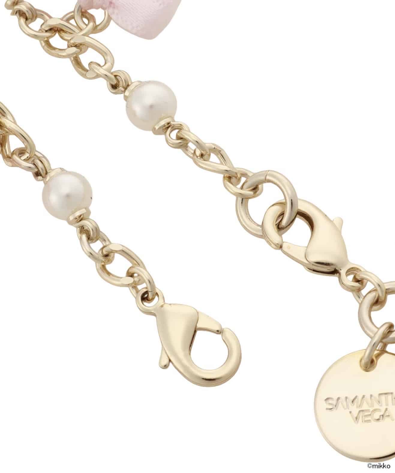 Lil ala mode×SAMANTHAVEGAコレクション バッグチャーム ゴールド