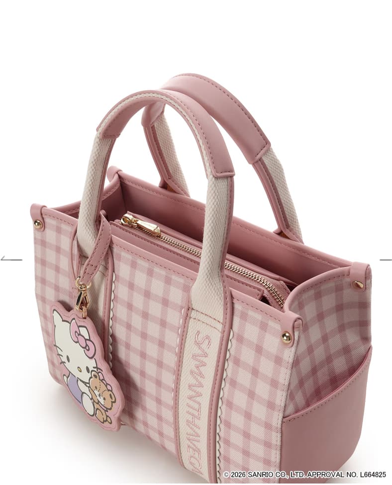 「ハローキティ」コラボコレクション　ハンドバッグ ピンク