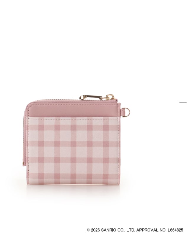 「ハローキティ」コラボコレクション　折財布 ピンク