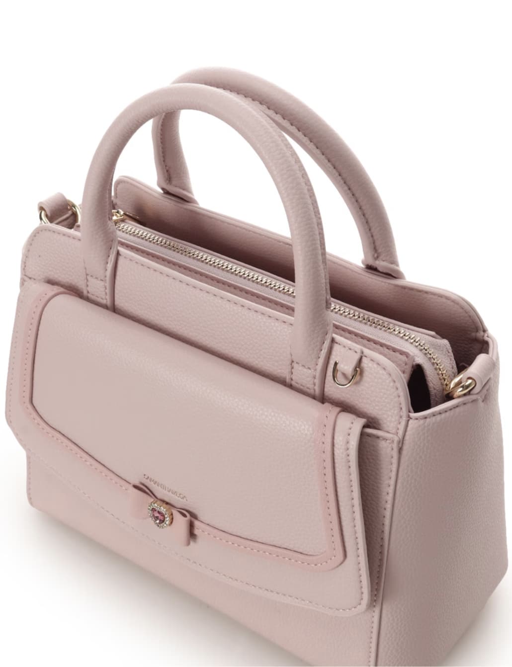 プチリボンハンドバッグ【ピンク】 ピンク