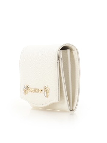 アクセントビジューカードケース【ホワイト】 ホワイト