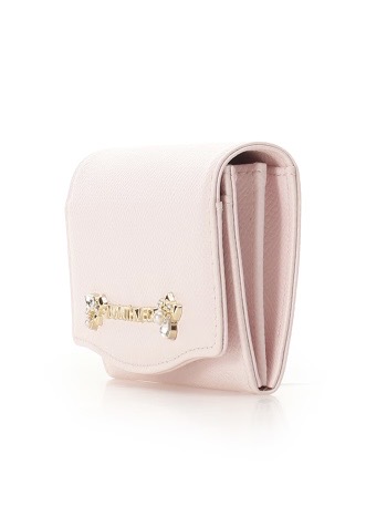 アクセントビジューカードケース【ピンク】 ピンク