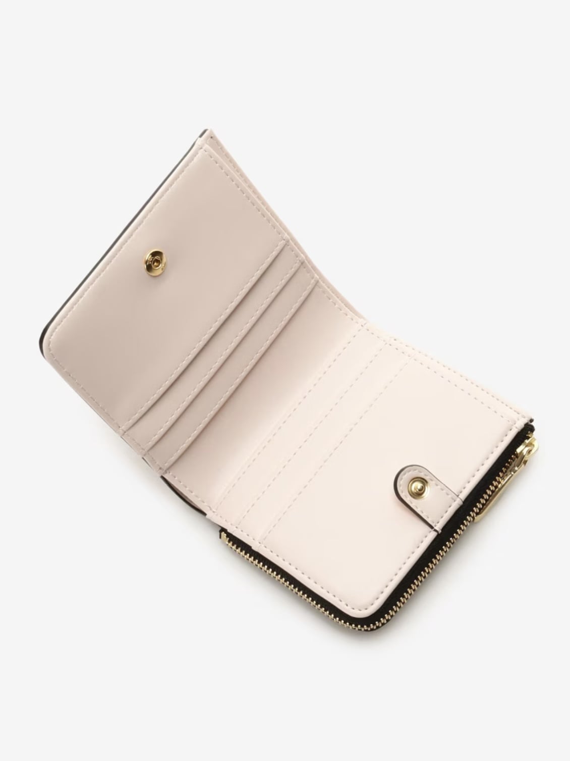 カラフルミニマム折財布【ブラック】 ブラック