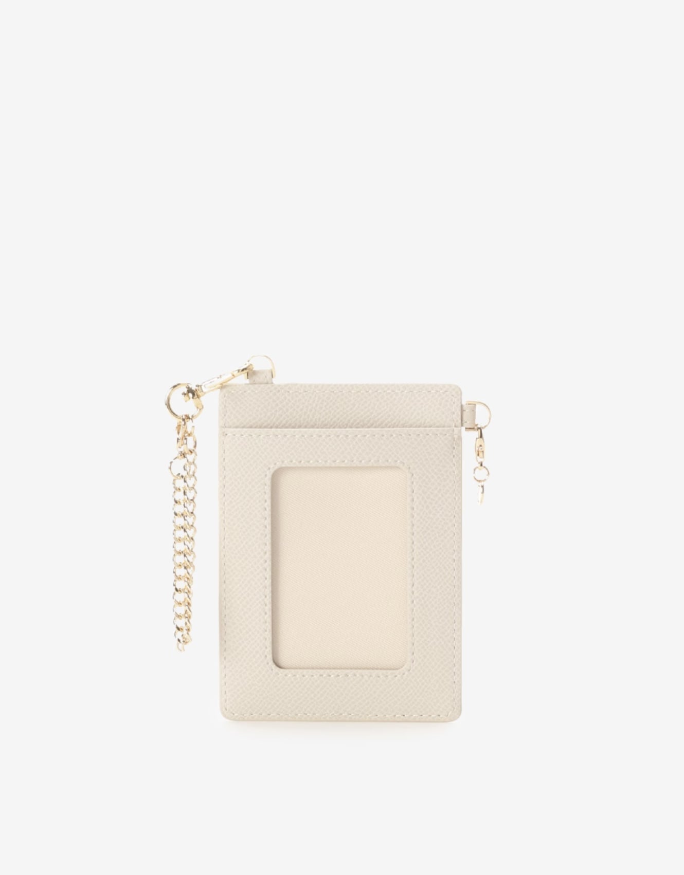 フロントリボンベルトパスケース【オフホワイト】 オフホワイト