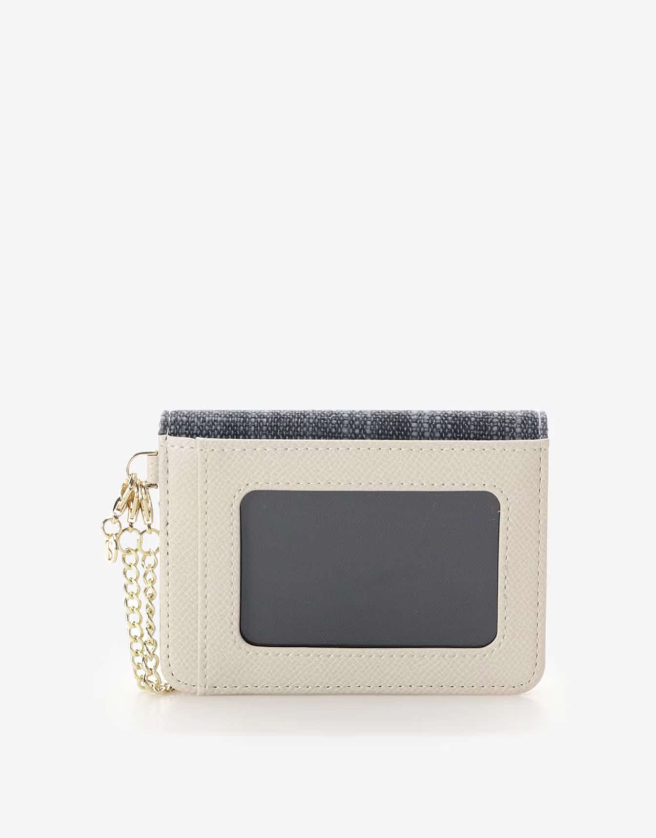 バンブーアクセントリボンパスケース【インディゴ】 インディゴ