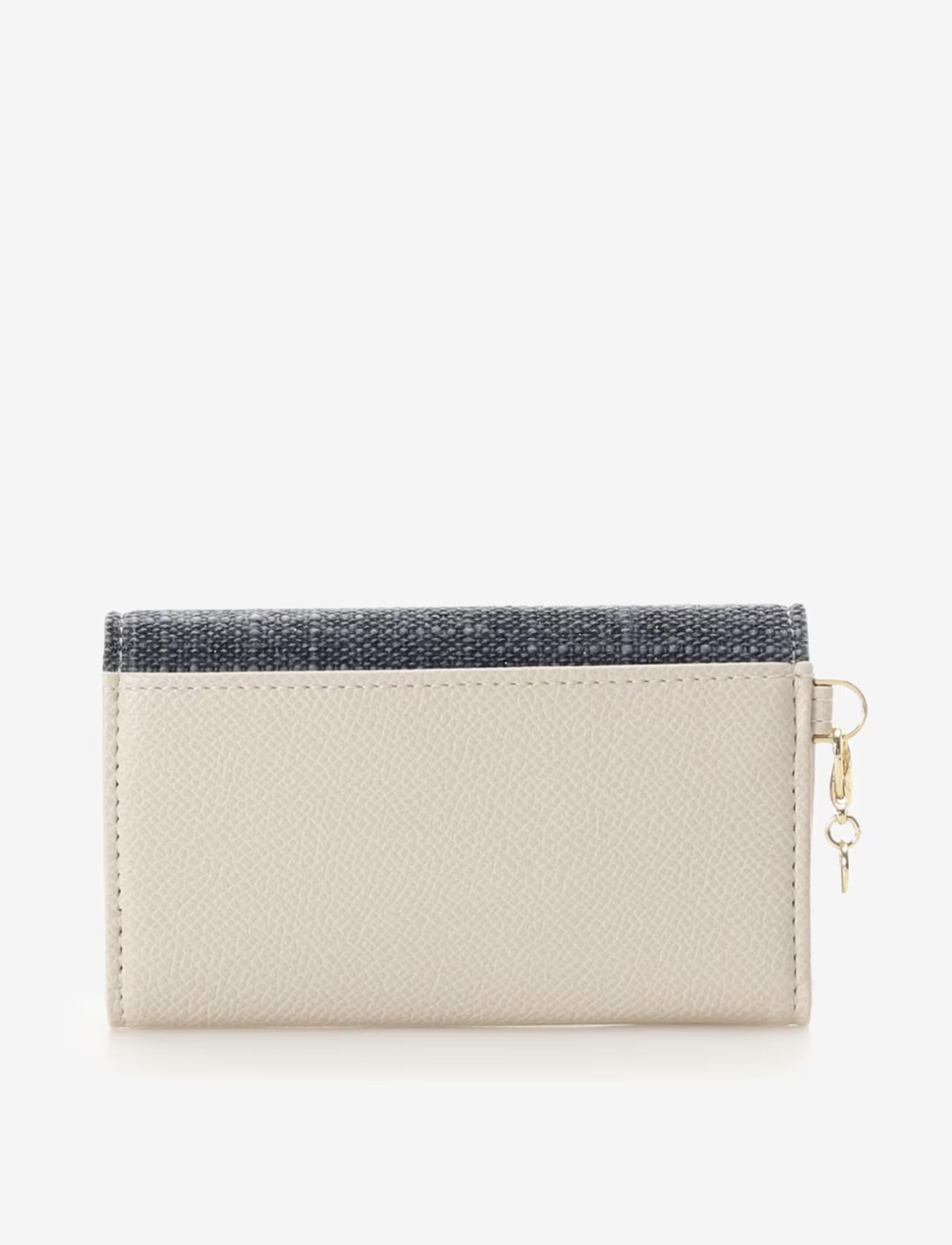 バンブーアクセントリボンキーケース【インディゴ】 インディゴ