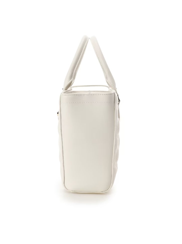 ハートキルトハンドバッグ【ホワイト】 ホワイト