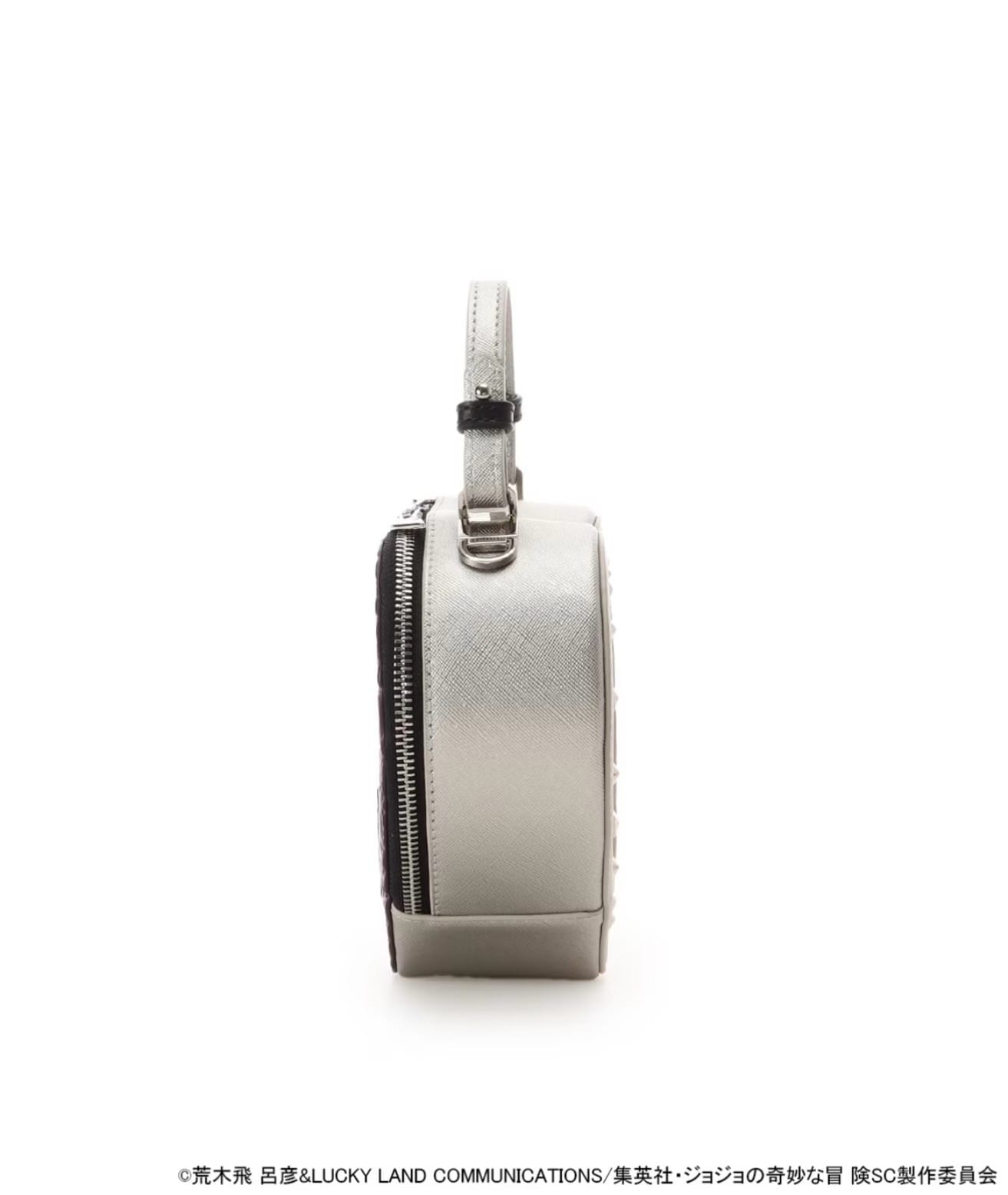 SAMANTHAVEGA×アニメ『ジョジョの奇妙な冒険 スターダストクルセイダース』　「ジャン・ピエール・ポルナレフ」コレクション　ハート型ショルダーバッグ シルバー