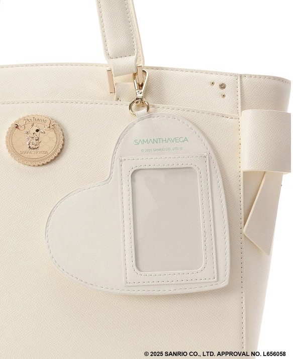 【ポチャッココレクション】A4トートバッグ オフホワイト