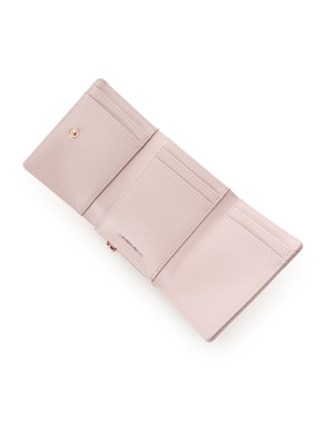 ジュエルリボン折財布【ピンク】 ピンク