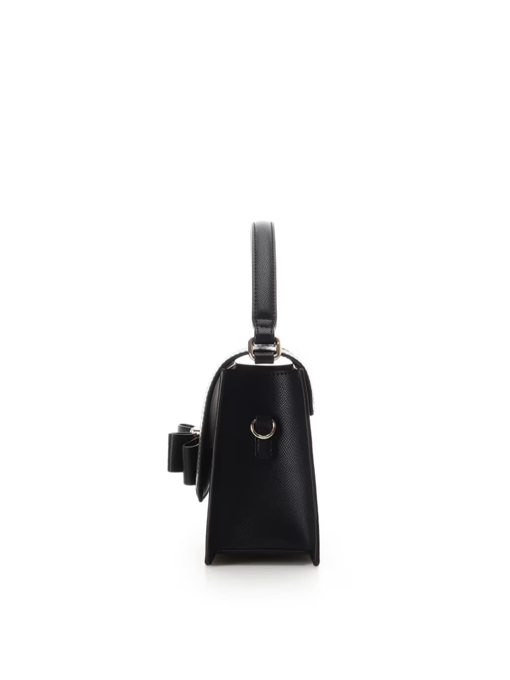 ジュエルリボンショルダーバッグ【ブラック】 ブラック