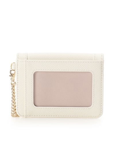  ジュエルリボンパスケース【ホワイト】 ホワイト