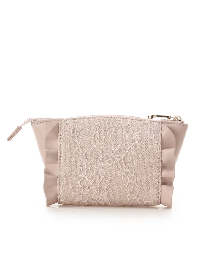 レースハートベルトポーチ【ピンク】 ピンク