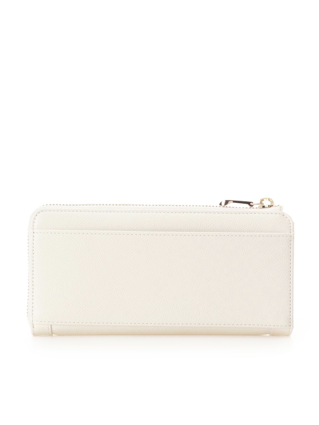 ジュエルリボン長財布【ホワイト】 ホワイト