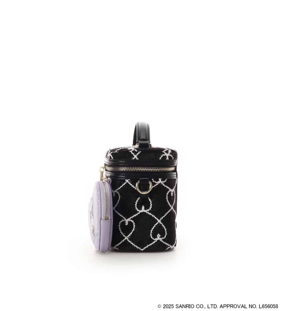 「クロミコレクション」バニティバッグ ブラック