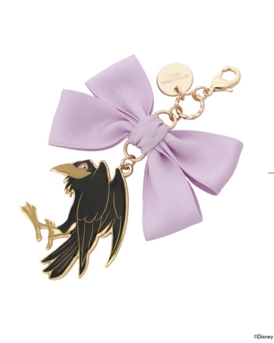 ディズニーヴィランズコレクション 「マレフィセント」 バッグチャーム ゴールド