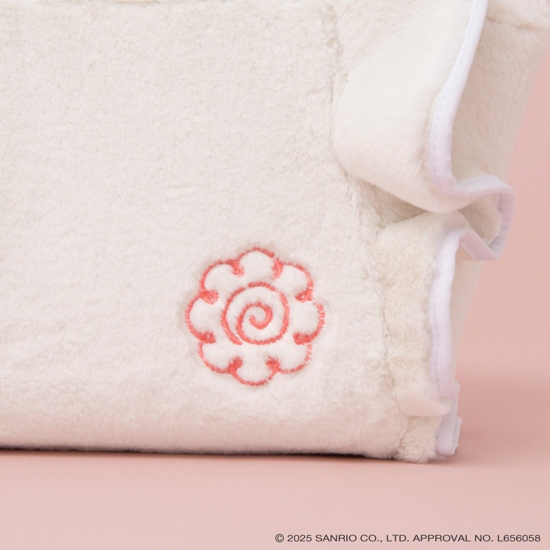 はなまるおばけコレクション　フリルバッグ【ホワイト】 ホワイト